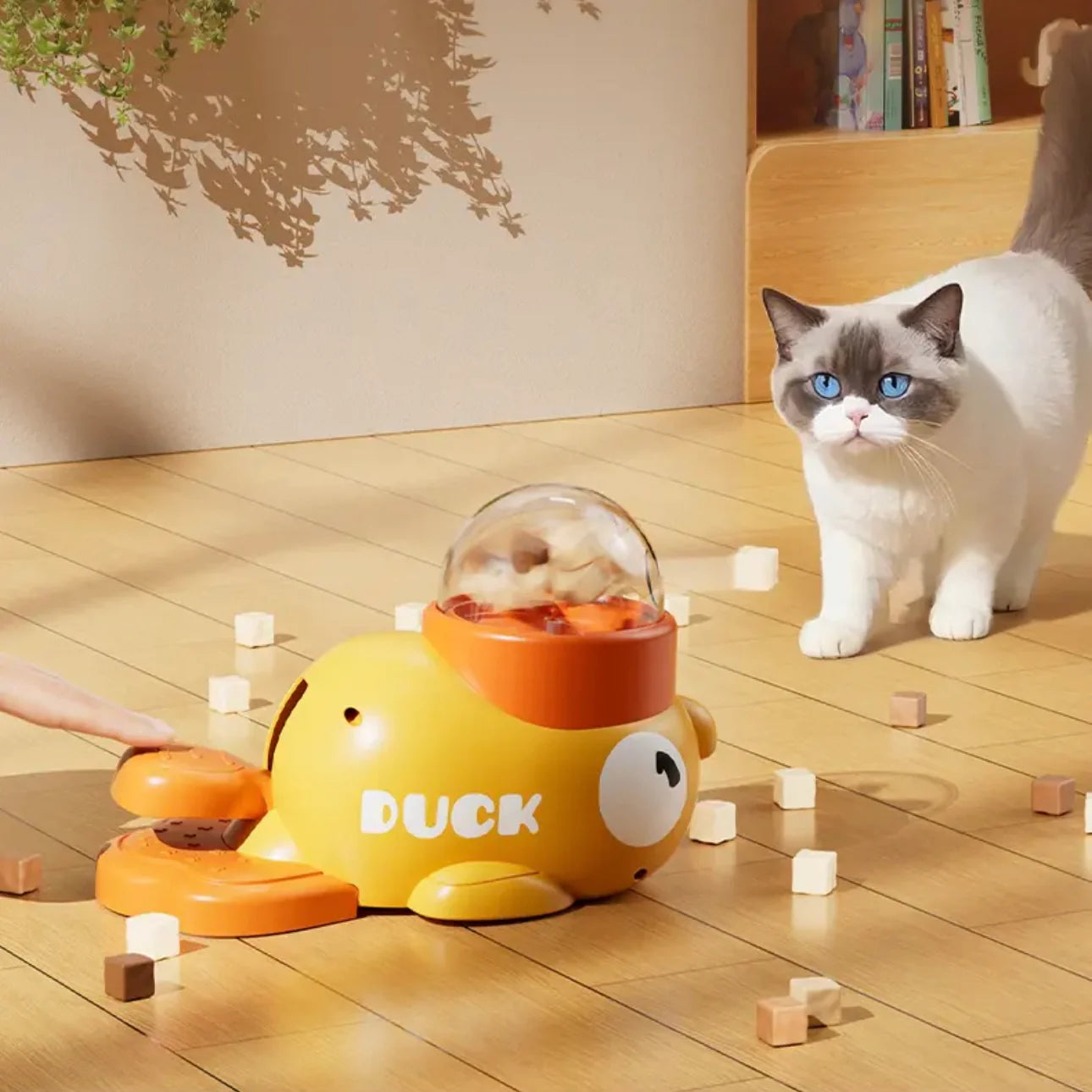 Pet Feeder Duck Toy